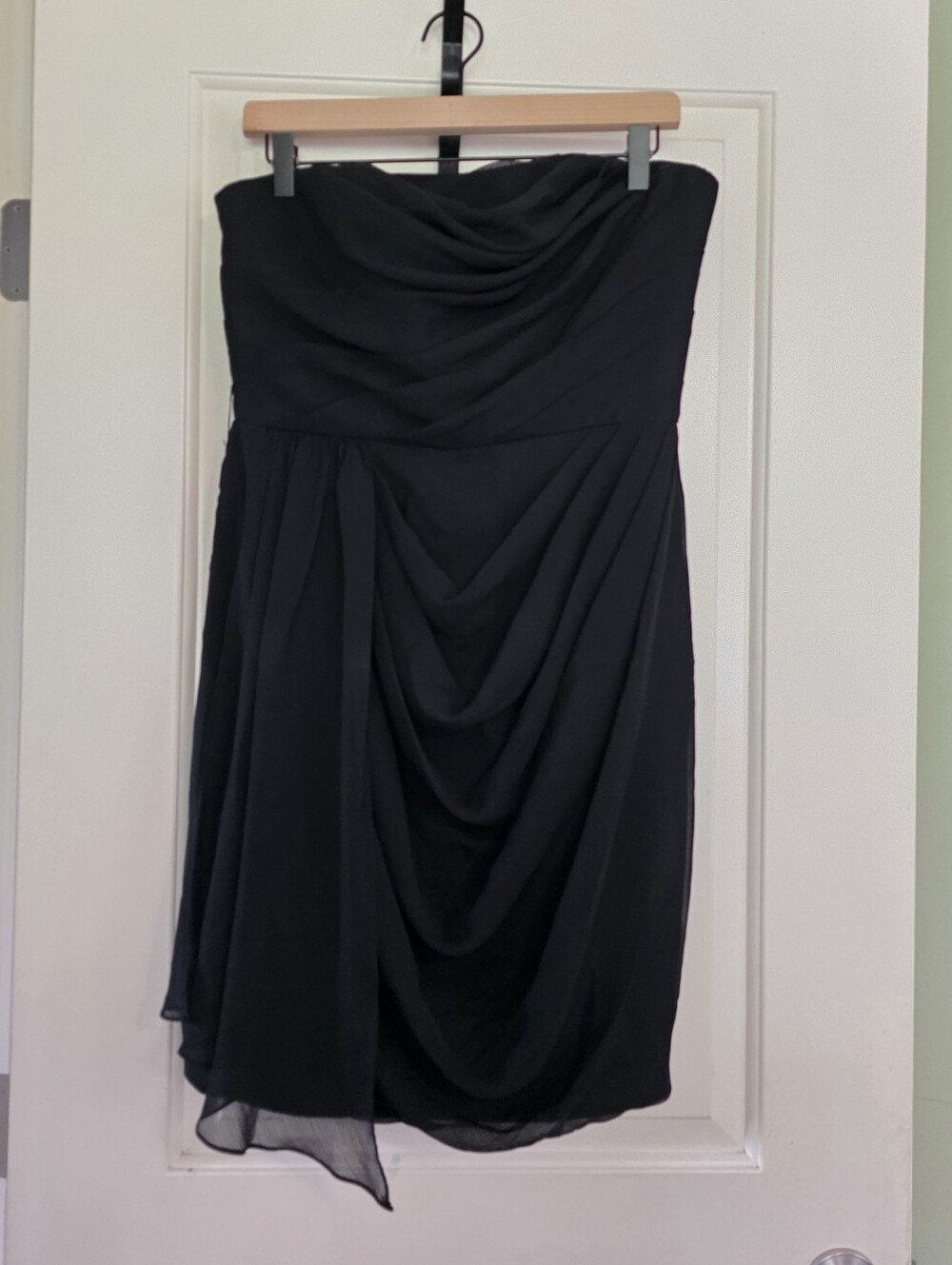 White By Vera Wang Black Dress